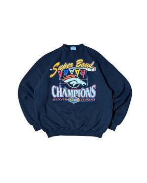 Vintage Denver Broncos NFL Super Bowl XXXII Sweater